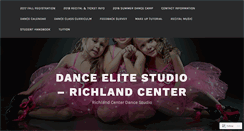 Desktop Screenshot of danceeliterc.com